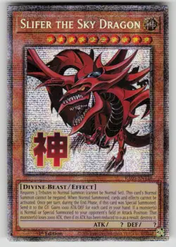 Slifer the Sky Dragon Starlight Rare Rarity Collection 5 RA05-EN128 NM Yu-Gi-Oh - Image 1