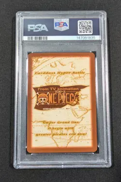 2001 Japanese One Piece CHB Nami H12 PSA 7 NM Grand Line Comp. 1 - Image 2