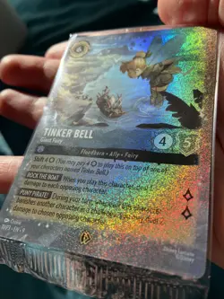 Tinker Bell - Giant Fairy Promo Glimmer Foil - Disney Lorcana Near Mint Sealed - Image 1