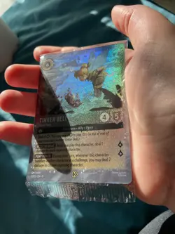 Tinker Bell - Giant Fairy Promo Glimmer Foil - Disney Lorcana Near Mint Sealed - Image 2