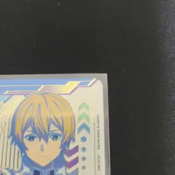 SAO Eugeo Union Arena SR Parallel Signed Trading Card Rare Inv#2 - Image 3