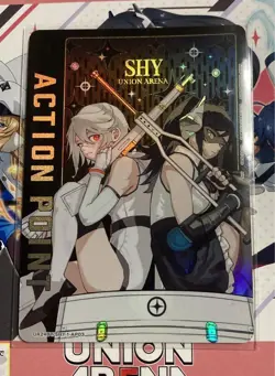 Union Arena SHY AP Action Point Parallel Trading Card - Image 1