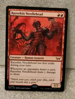 Razorkin Needlehead [Duskmourn] Regular MTG - Image 1