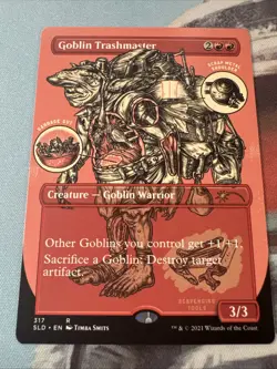 MTG 1x Goblin Trashmaster # 317 Secret Lair Drop Magic the Gathering Card x1 NM - Image 1