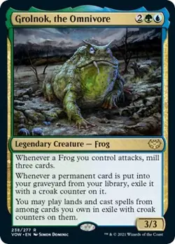 Grolnok, the Omnivore Innistrad: Crimson Vow 238 NM MTG Magic The Gathering - Image 1