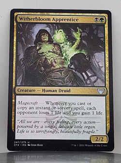 Witherbloom Apprentice - Strixhaven: School of Mages - STX - 247/275 - MTG - Image 1