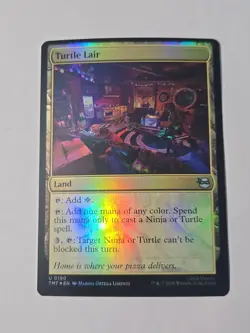 MTG - Turtle Lair (Foil) - Teenage Mutant Ninja Turtles NM/M TMT TMNT - Image 1