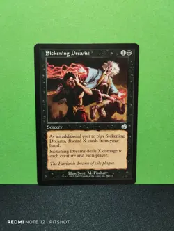 Sickening Dreams / Krankmachende Traume - MTG Magic - Image 1