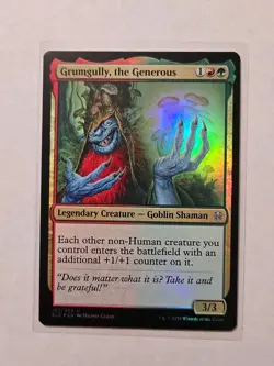 Grumgully, the Generous - Throne of Eldraine - LP - Uncommon - Creature - Image 1