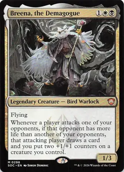 Breena, the Demagogue M Commander: Secrets of Strixhaven 298 NM - Image 1