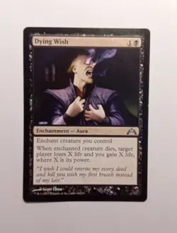 Magic The Gathering Mtg Dying Wish - Image 1