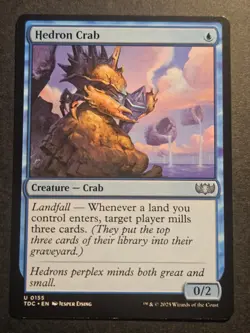 Hedron Crab U Commander: Tarkir: Dragonstorm 0155 NM - Image 1