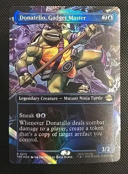 Donatello, Gadget Master (Borderless) Teenage Mutant Ninja Turtles Foil - Image 1