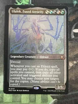 Ulalek, Fused Atrocity - Thick Stock Commander: Modern Horizons 3 - Image 1