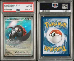 Pokemon 2023 Iron Treads ex 248/198 SIR Scarlet & Violet GEM MINT PSA 10 - Image 3
