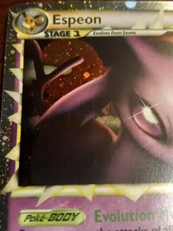 Espeon Prime 81/90 Undaunted Holo Rare Pokemon Card LP - Image 3