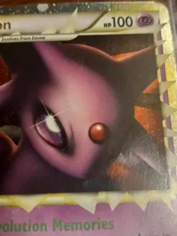 Espeon Prime 81/90 Undaunted Holo Rare Pokemon Card LP - Image 4