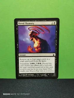 Shred Memory / Vernichtete Erinnerungen - MTG Magic - Image 1