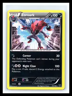 💥 Zoroark 73/146 Holo Rare XY Pokemon Card - 2014 - Image 1