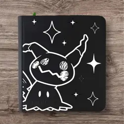 Vault X - 12 Pocket eXo-Tec Zip Binder Folder - Black Pokemon Mimikyu - Image 1