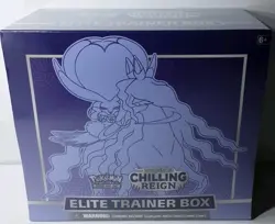 Pokemon TCG Sword & Shield Chilling Reign Elite Trainer Box - New Sealed - Image 1