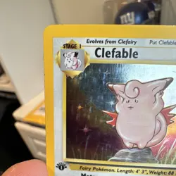 Pokemon Clefable Jungle Holo Rare 1st Edition 01/64 1999 The Pokemon Company - Image 4