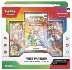 Pokemon TCG First Partner Illustration Collection Series 1 New Sealed - Image 1