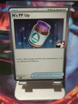 N's PP Up Cosmos Holo 1 Swirl - Pokemon Prize Pack Series 8 JTG 153/159 NM - Image 1