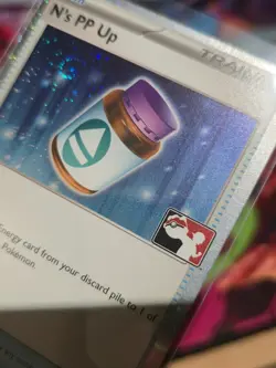N's PP Up Cosmos Holo 1 Swirl - Pokemon Prize Pack Series 8 JTG 153/159 NM - Image 2