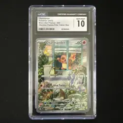 Pokemon Charmander 2023 SV Black Star Promo #044 Obsidian Flames CGC 10 Gem Mint - Image 1