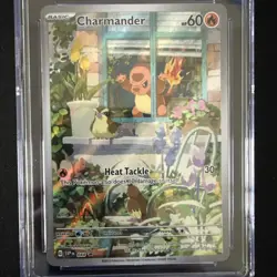 Pokemon Charmander 2023 SV Black Star Promo #044 Obsidian Flames CGC 10 Gem Mint - Image 3