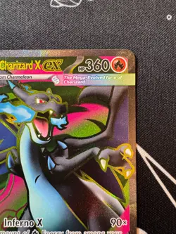 Mega Charizard X EX 109/094 Pokemon TCG Phantasmal Flames Ultra Rare English - Image 5