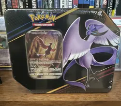 Pokemon TCG Crown Zenith 5 Booster Packs Galarian Articuno Sealed Small Tear - Image 1