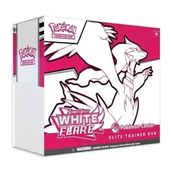 Pokemon Center Exclusive White Flare Elite Trainer Box ETB New Factory Sealed - Image 1