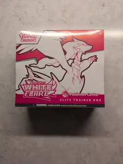 Pokemon Center Exclusive White Flare Elite Trainer Box ETB New Factory Sealed - Image 2