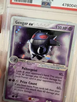 Pokemon Gengar ex EX Fire Red & Leaf Green Holo Ultra Rare #108 PSA 7 - Image 3