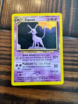 Pokemon TCG Espeon 20/75 1st Edition Excellent Condition - Image 1