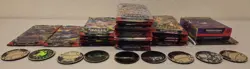 Pokemon TCG Mixed Open Packs Regulars and 1-3 Holos Per Pack+Coins,Deck,Stickers - Image 2
