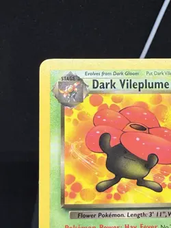 Pokemon TCG Dark Vileplume Non Holo 30/82 Team Rocket NM/LP - Image 3