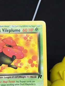 Pokemon TCG Dark Vileplume Non Holo 30/82 Team Rocket NM/LP - Image 4