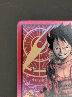 One Piece TCG MONKEY.D. LUFFY ENGLISH PRE-ERRATA FOIL LEADER ST01-001 EN *NM* - Image 3
