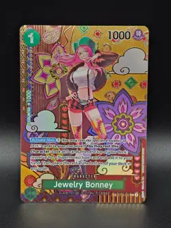 Jewelry Bonney (SP) ST02-007 Two Legends OP08 Foil NM One Piece CCG - Image 1