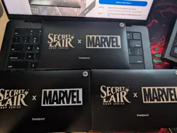LOT OF 3 MTG Secret Lair Marvel Deadpool Non-Foil Edition New Sealed - Image 1