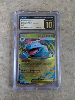 Pokemon TCG Mega Venusaur EX Holo Double Rare Card 003/132 - Image 2