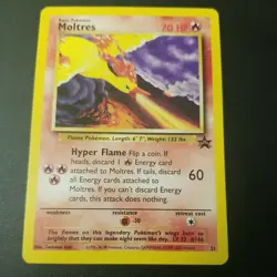 Moltres Black Star Promo #21 - VINTAGE WOTC Pokemon Card - 2000 - NM/M - Image 1