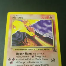 Moltres Black Star Promo #21 - VINTAGE WOTC Pokemon Card - 2000 - NM/M - Image 2