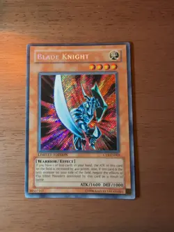 Yu-Gi-Oh Blade Knight Limited Edition Secret Rare Card CT1-EN002 - Image 1