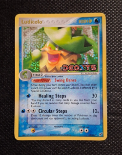 Ludicolo 10/107 EX Deoxys Reverse Holo Pokemon Card NM - Image 1