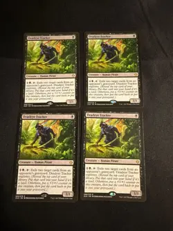 x4 Deadeye Tracker [Ixalan] 4x Magic MTG Cards LP - Image 1