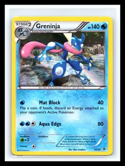 💥 Pokemon Card - Greninja Kalos Starter Set 14/39 Holo - 2013 - Image 1